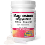 Natural Factors Magnesium Pure Bisglycinate 200 mg 240 g