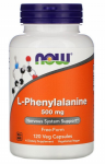 Now Foods L-Phenylalanine 500 mg 120 vcaps
