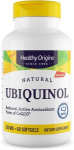 Healthy Origins Natural Ubiquinol 100 mg 60 softgels