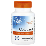 Doctor's Best Ubiquinol with Kaneka Q 50 mg 90 softgels