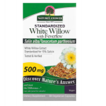 Nature's Answer White Willow with Feverfew 500 mg 60 vcaps