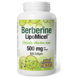 Natural Factors Berberine LipoMicel 500 mg 120 softgels