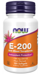 Now Foods Vitamin E-200 With Mixed Tocopherols 100 softgels