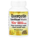 Natural Factors Quercetin LipoMicel Matrix 250 mg 60 softgels
