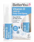 BetterYou Vitamin D 1000 iu Oral Spray 15 ml