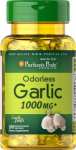 Puritan's Pride Odorless Garlic 1000 mg 100 softgels