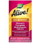 Nature's Way Alive! Max3 Potency Women's Complete Multivitamin 90 tab