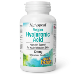Natural Factors HyAppeal Vegan Hyaluronic Acid 120 mg 60 vcaps