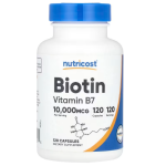 Nutricost Biotin 10.000 mcg 120 caps