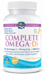 Nordic Naturals Complete Omega-D3 60 softgels