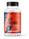 Immortal Nutrition Vitamin D3 2000 iu + K2 MK-7 100 mcg 90 tab