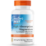 Doctor's Best High Absorption Magnesium 100% Chelated 100 mg 240 vtab