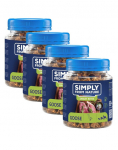 SIMPLY FROM NATURE Smart Bites hanetreenerid koertele 4x130 g