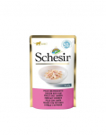 SCHESIR Kana ja singiga t&auml;iendav kassitoit, 12 x 50 g