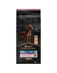 PURINA PRO PLAN l&otilde;he t&auml;iskasvanutele, suurtele, sportlikutele, tundliku nahaga, 14 kg