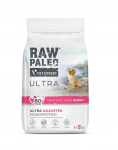 RAW PALEO Ultra Pork Medium&Large Puppy 2kg keskmist ja suurt t&otilde;ugu kutsikatele sealiha