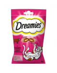 DREAMIES kr&otilde;mpsuvad maiuspalad kassidele veiseliha maitsega 6x60 g