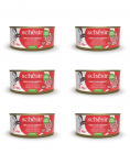 SCHESIR Tuunikala ja krevetidega kassitoit 6x140 g