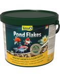 TETRA Pond Flakes 10 L helveste toit noortele ja v&auml;ikestele tiigikaladele.