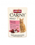 ANIMONDA Carny Adult katėms su jautiena, kalakutiena ir krevetėmis 85 g