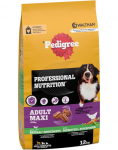 PEDIGREE Professional Nutrition Adult Maxi kanaga ja k&ouml;&ouml;giviljadega 12 kg suurte t&otilde;ugude koertele
