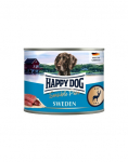 HAPPY DOG Sensible Pure Sweden Jahindus 6x200 g niisketoit koertele