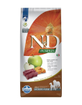 FARMINA N&D Pumpkin Venison & Apple Adult Medium & Maxi koeratoit, kuivtoit, 2x12 kg