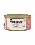APPLAWS Cat Adult Tuna with Prawn in Broth tuunikala ja krevetid puljongis 156 g