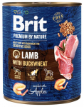 BRIT Premium by Nature 800 g lambaliha ja tatar looduslik koeratoit