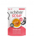SCHESIR Soup L&otilde;he porgandiga 40 g t&auml;iendav supp kassidele