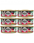 VOSKES Soup with Beef 6x50 g veiselihaga supp kassidele