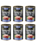 SUPER RAFI Cat vutiga ja k&uuml;&uuml;likumaksaga 6x400 g m&auml;rg kassitoit