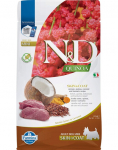 FARMINA N&D Quinoa Skin & Coat Venison Mini dla ps&oacute;w małych ras 800g