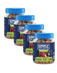 SIMPLY FROM NATURE Smart Bites Boar Trainers koertele 4x130 g