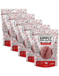 SIMPLY FROM NATURE Meat Strips Lambaliha ribad koertele 5x80 g