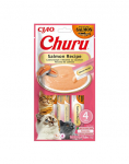 INABA Churu Cat Salmon 4x14g kreemjas l&otilde;hemaitseline kasside maiuspala