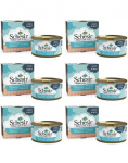 SCHESIR Tuunikala ja aloe vera kassipoegadele 6x85 g