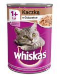 WHISKAS Konzerva kachna a mrkev v aspiku 400 g