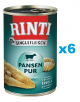 RINTI Singlefleisch Rumen Pure 6x400 g monoproteiinne k&otilde;hut&auml;is
