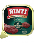 RINTI Singlefleisch Exclusive Venison Pure &ndash; &uuml;he valguallikaga hirveliha toit 150 g