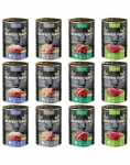 SUPER RAFI Cat Mix 4 maitset, 12 x 400 g m&auml;rgtoit kassidele