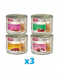 ANIMONDA Carny skonių mi&scaron;inys 12 x 200 g