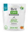 BRIT CARE Dog Grain-Free Adult large breed salmon l&otilde;hega t&auml;iskasvanud suurt t&otilde;ugu koertele 1kg