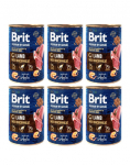 BRIT Premium by Nature Lambaliha ja tatar 6x400 g lambaliha ja tatar naturaalne koeratoit