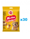 PEDIGREE Markies Original kr&otilde;bedad k&uuml;psised t&auml;iskasvanud koertele 30x150g
