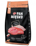 PAN MIĘSKO Veiseliha ja kalkuniga koertele kr&otilde;psud XS 2x3 kg
