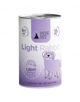 PAKA ZWIERZAKA PEPE Vet Light Rabbit 400 g m&auml;rgtoit koertele, mis toetab &uuml;lekaalu v&auml;hendamist