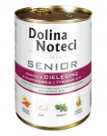 DOLINA NOTECI Premium Senior su ver&scaron;iena, mokomis ir čiobreliais 400 g