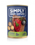 SIMPLY FROM NATURE Koerte m&auml;rgtoit Hobuseliha kartulitega 400 g