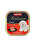ANIMONDA Vom Feinsten Senior with Beef&Chicken 150 g veiseliha ja kanaga vanematele koertele